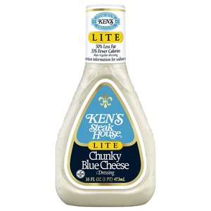 Ken's Chunky Blue Cheese - Lite 16oz (BB 28 AUG 2026)