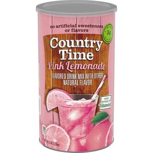 Drinks: Country Time Pink Lemonade Mix 5lb 2.5oz