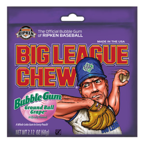 Candy: Big League Chew - Grape 2.12oz
