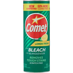 Household: Comet with Bleach - Lemon Fresh 21oz