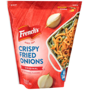 Other Grocery: French's Crispy Fried Onions Original Value Size 26.5oz (BB: FEB 2027)