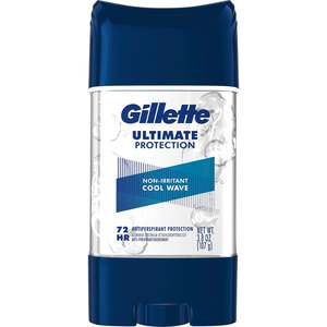 Health Beauty: Gillette Cool Wave Gel Deodorant - Ultimate Protection Non-Irritant 3.8oz