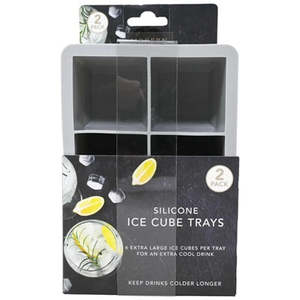 Featured: Modern Pantry Silicone Ice Cube Trays - 2pack