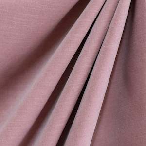 Woodrose Cannes Velvet Fabric