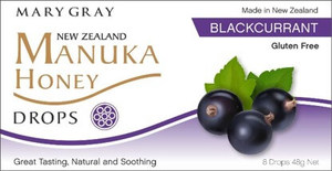 Manuka Honey Blackcurrant Drops - 48gm Mary Gray