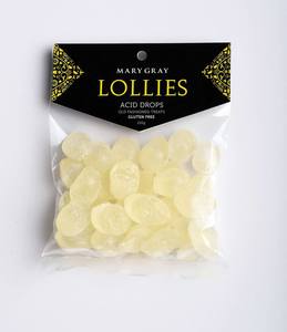 Mary Gray Acid Drops - 100gm Bag Mary Gray