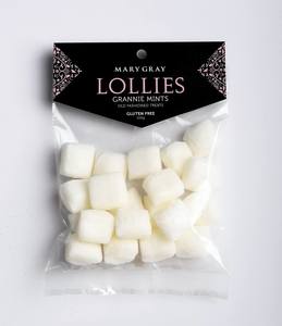 Products: Mary Gray Grannie Mints - 100gm Bag Mary Gray