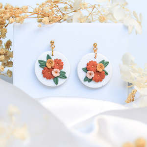 Jewellery: Disc Bouquet Earrings