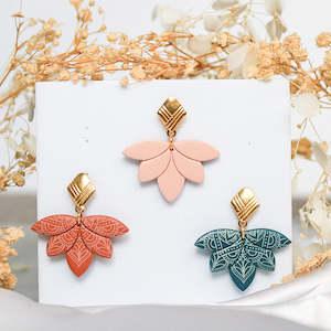 Jewellery: Lotus Earrings