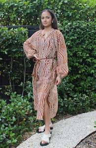 Clothing: Gaia Long Shirt Dress