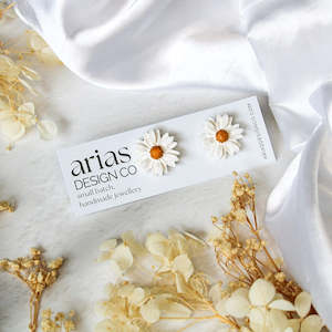 Arias Design Co: Daisy Stud Earrings