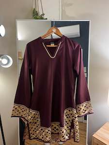 Affordable Clothing: Pre-Loved Maroon Kurti