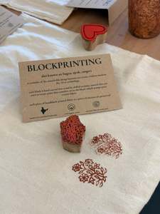 Creative Workshop: Block Printing Workshop