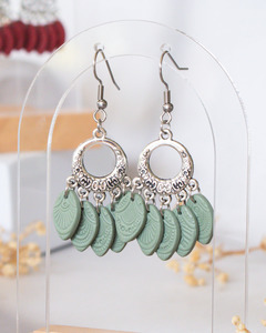 Arias Design Co: Sage Chandelier Earrings