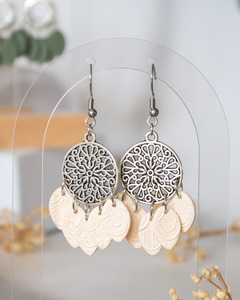 Arias Design Co: Ivory Chandelier Earrings
