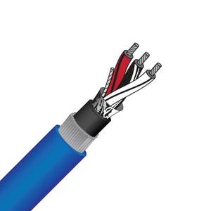 1 Triad, 1.5mm², TCW, CS, PVC 90°C, SWA, 110VAC, Instrumentation Cable (MAS5103ESSWA BLUE)