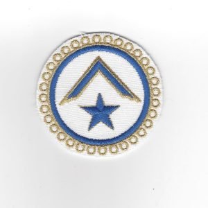 Masonic Ties: Freemasons NZ tie – silver fern/logo