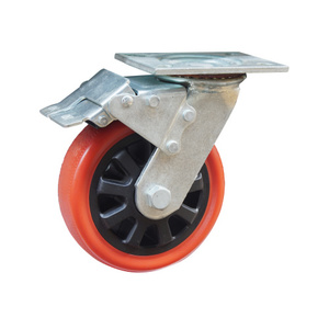 150mm Super Heavy Duty Castor SwivelWheel T Break - Master Equipment Roll Cages &hellip;