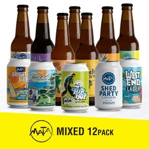 Products: Mixed 12 Pack - 330ml Bottles and Cans - Mata Brewery