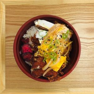 Products: Vege Tempura with Prawn Tempura Donburi