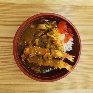 Products: Vege Tempura with Prawn Tempura Donburi