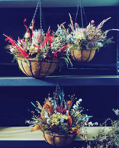 Dried Faux: Dried & Faux - The Hanging Basket
