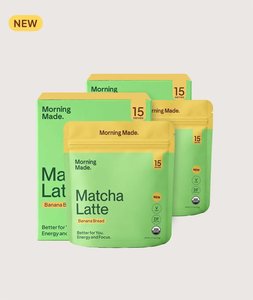 Flavoured Latte Grade Matcha: Banana Bread Matcha Latte
