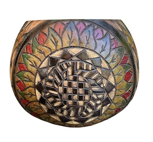 Engraved gourd - Mate Guru