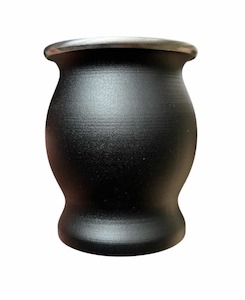 Products: Black Metal Cup - Mate Guru
