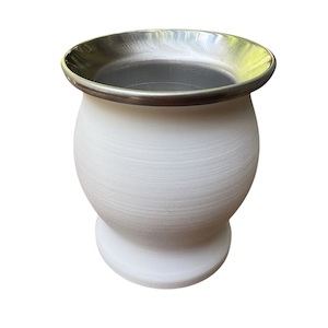 Products: Metal Cup, white - Mate Guru