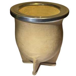 Products: Tan Leather Imperial Gourd - Mate Guru