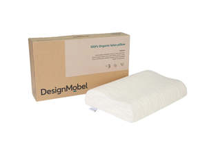 Design Mobel 100% Organic Latex Pillow     Contour