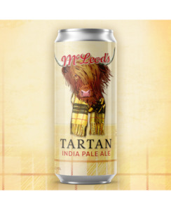McLeod's Tartan IPA 440ml - Beer-McLeods, Waipu : Waipu Liquor Centre - Mcleods