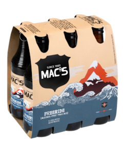 Mac's Freeride Alcohol Free Pale Ale 330ml 6pk BTL - Beer-Craft : Waipu Liquor C&hellip;