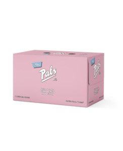 Premixed : Wa: Pals 0% Pink Lemon & Soda 6pk cans - Premixed-Non-Alcoholic : Waipu Liquor Centre