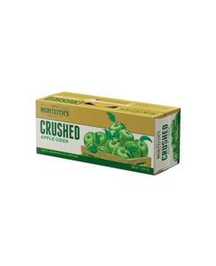 Beer : Waipu: Monteith's Crushed Apple Cider 10pk cans - Beer-NZ Made : Waipu Liquor Centre - Monteith Cider 10pk