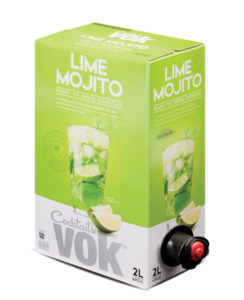 Premixed : Wa: Vok 'Mojito' Cask 2L - Premixed-Other : Waipu Liquor Centre - Vok 2L cask