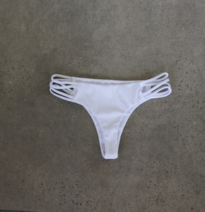Ziggy Bottoms - White maverick swimwear