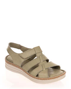 Flats: Mago Freda Scorpion Leather Sandal