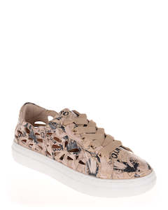 Sneakers Sale: Alfie & Evie Marissa Naked Leather Casual Sneakers