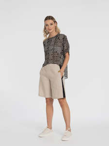 Blousers Tops: X LAB Live Top Geo Print