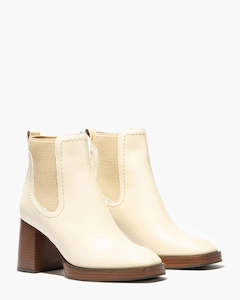 Pitillos 5483 Crema Leather Ankle