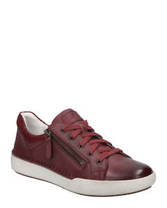 Winter: Josef Seibel Claire 13 Bordo Leather Sneaker