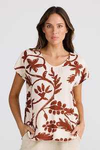 Sale: Shanty SH24215-2 Havana Tee Cuban Bloom