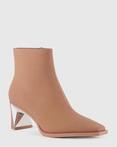 Ankle Boots: United Nude Poly Bootie Mid Italian Clay