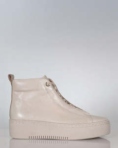 Ankle Boots: Minx Atlas Clay Leather Casual High Top Boot