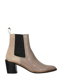 Beau Coops Duplex Nude Leather Chelsea Boot