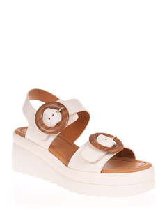 Sandals: EOS Menorcas Bone Leather Sandal