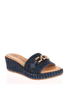 Pitillos 10562 Marino Summer Wedge Slide