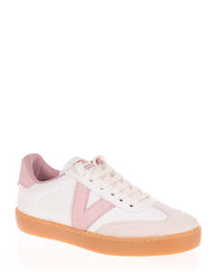 Victoria 1 126206 Rosa Leather & Textile Sneaker